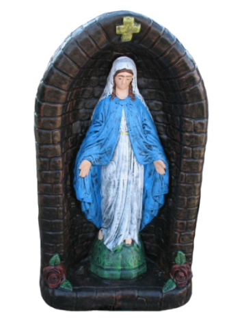 Virgin Mary yard statues