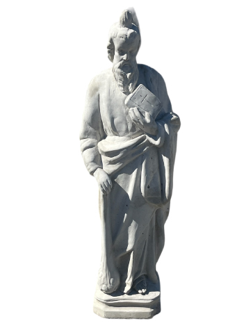 Religious yard statue